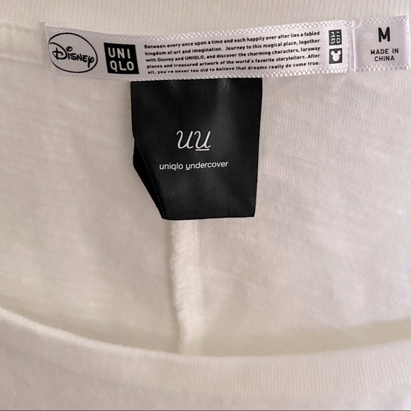 RARE Uniqlo Undercover x Mickey Mouse Collab T-shirt (HARD TO FIND) Size: Medium - Picture 6 of 10
